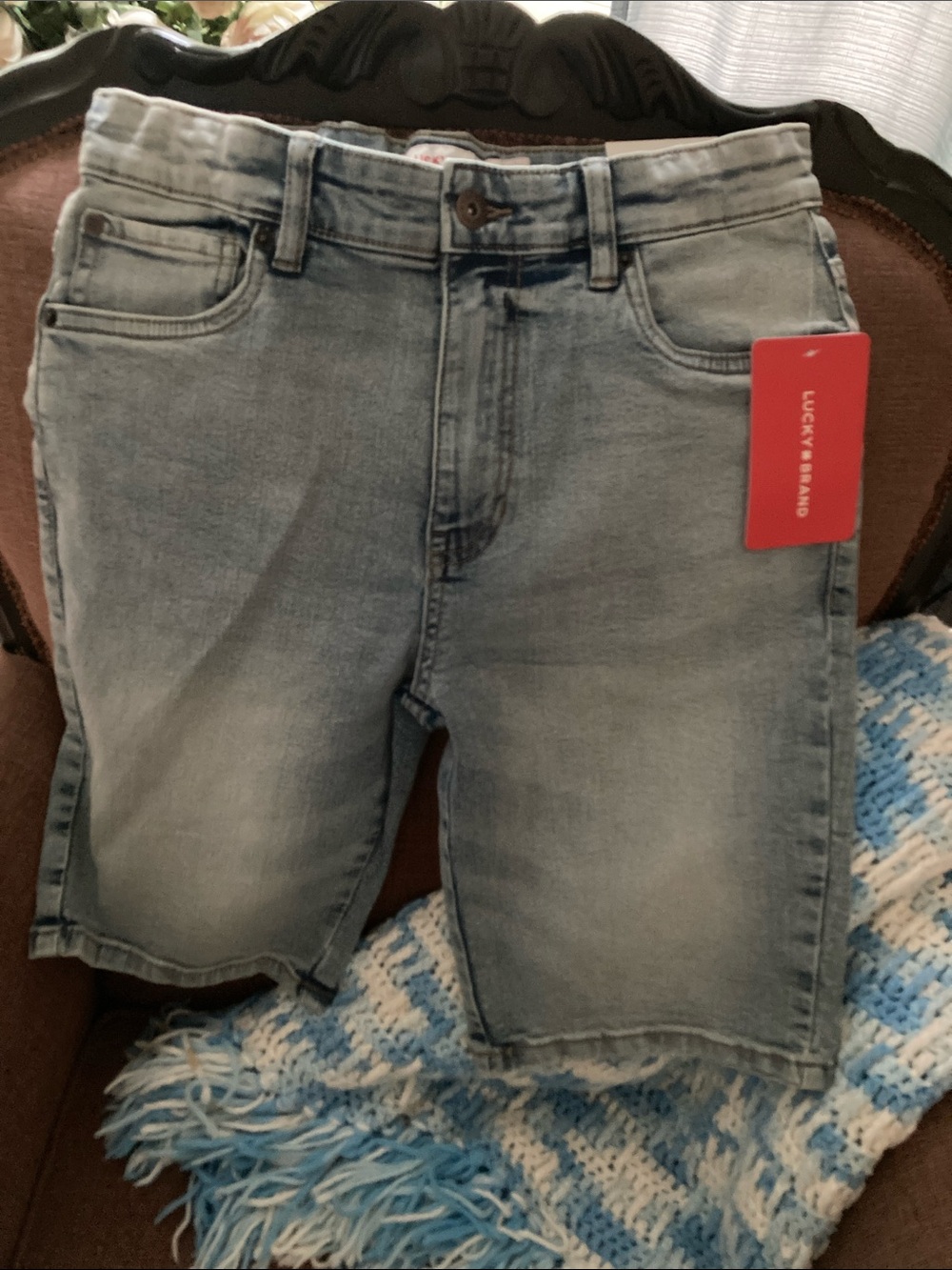 Lucky Brand Light Wash Denim Shorts